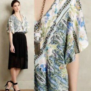 Maeve Anthropologie Maya Paisley Floral Boho